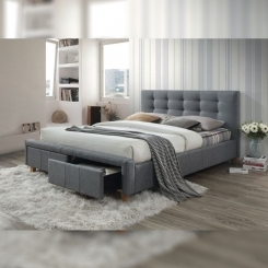 Кровать Signal Ascot 160X200 серый