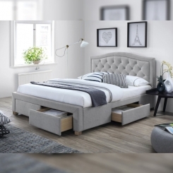 Кровать Signal Electra 140х200 серый