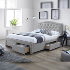 Кровать Signal Electra 180х200 серый