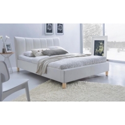 Кровать SANDY 160 HALMAR белый