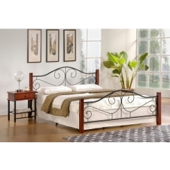 Кровать VIOLETTA 160 HALMAR античная черешня